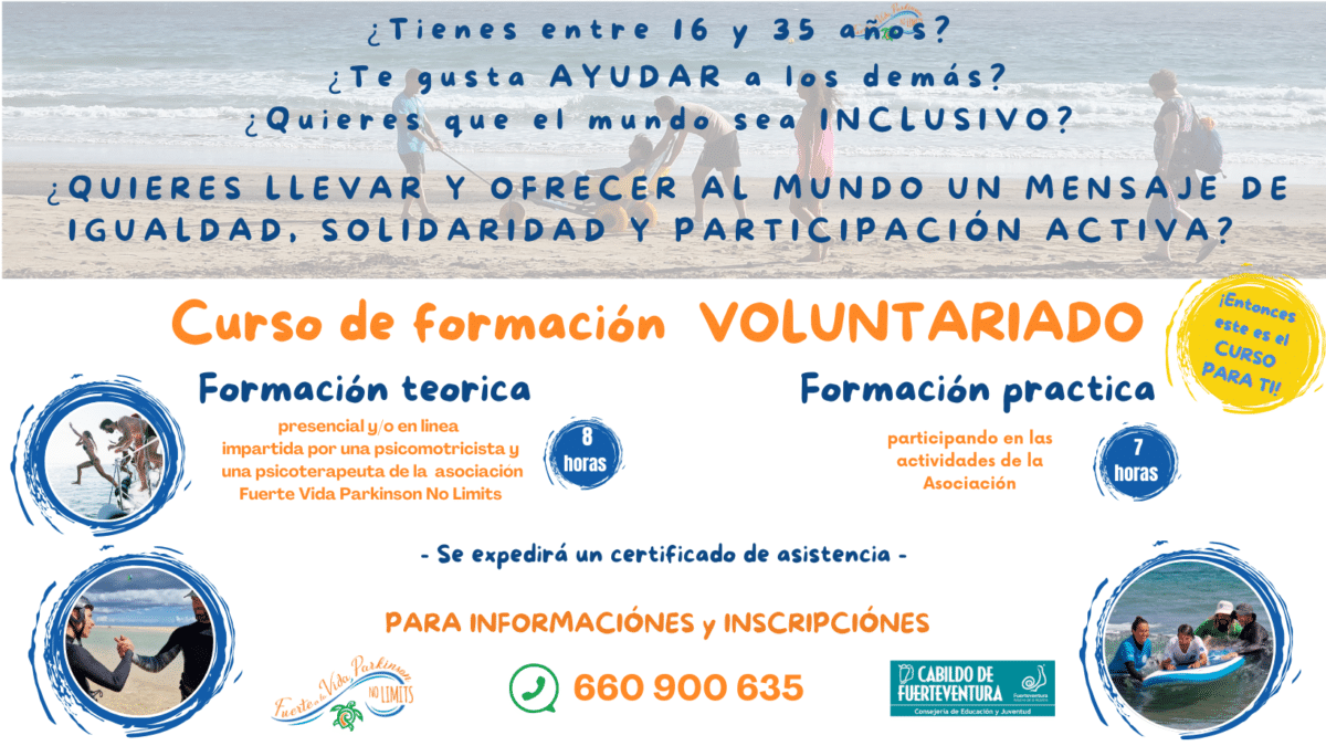 Formacion al voluntariado Juventud Cabildo 2024