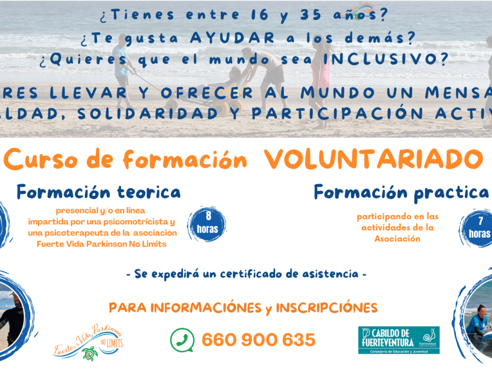 Formacion al voluntariado Juventud Cabildo 2024