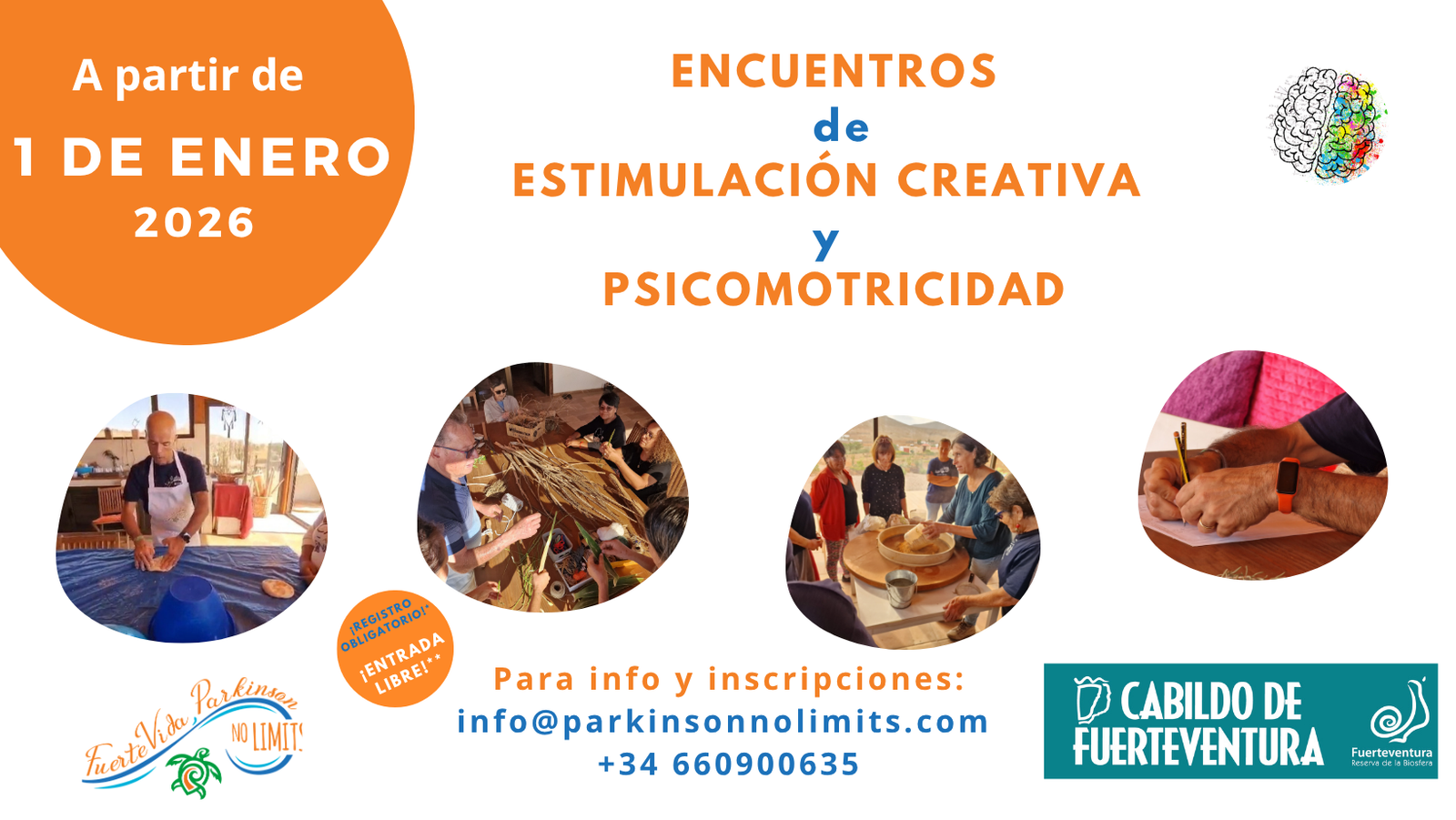 Proyecto estimulación creativa y psicomotricidad en fuerteventura